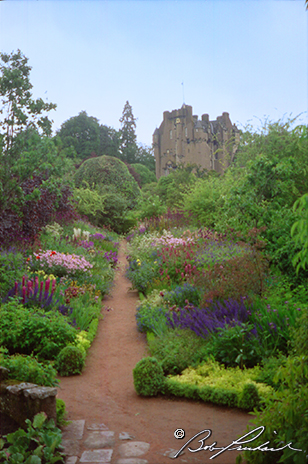Scotland: Crathes Castle Garden